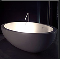 Sink made of Corian